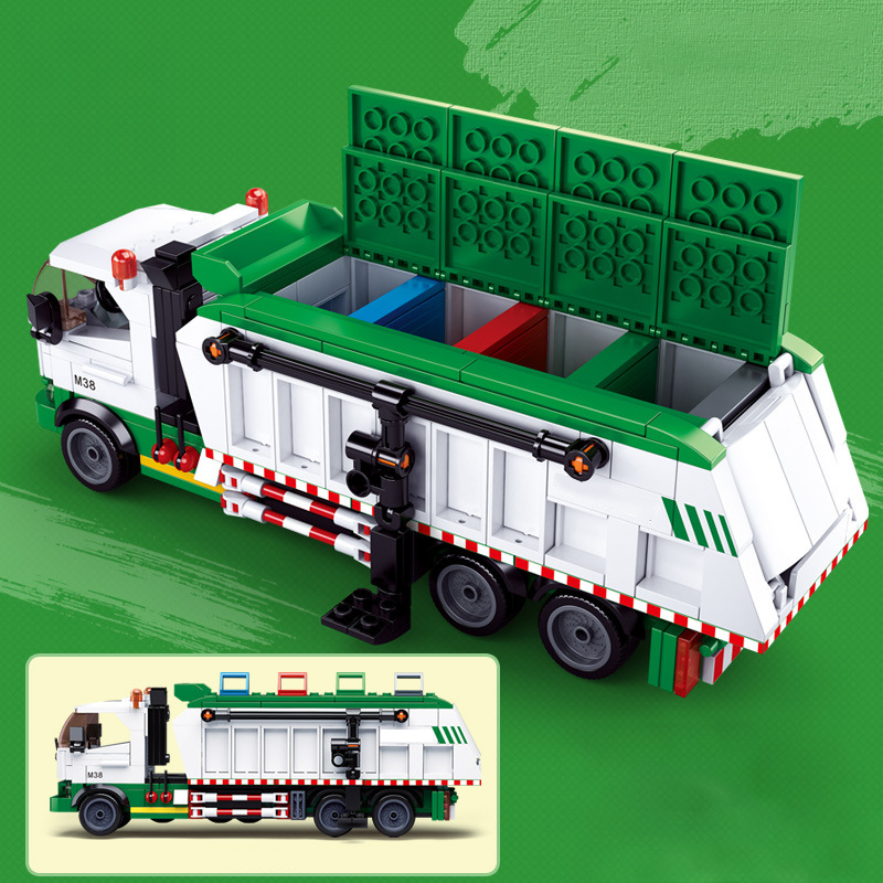 Sluban M38-B0780 A garbage truck Technic