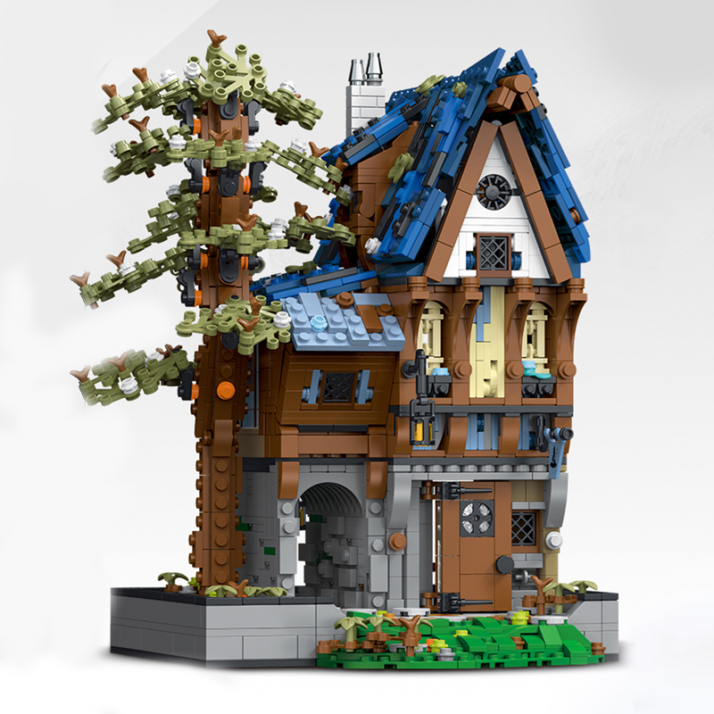 XMORK 033032 A medieval magic house Modular Buildings Creator