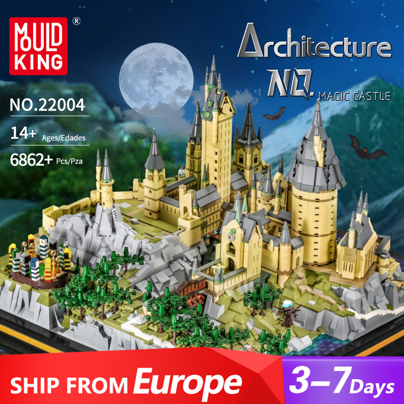 [Pre-sale] Mould King 22004 Hogwarts School of Witchcraft and Wizardry Harry Potter Movie & Game Europe Warehouse Express