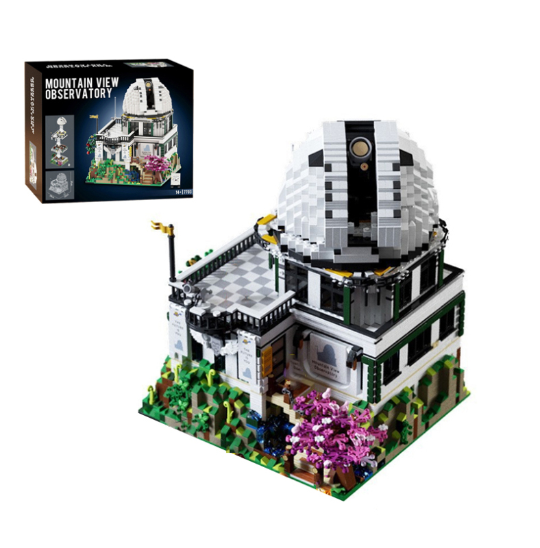 [With Original Box] PANBO 7703 Mountain View Observatory Bricklink Ideas
