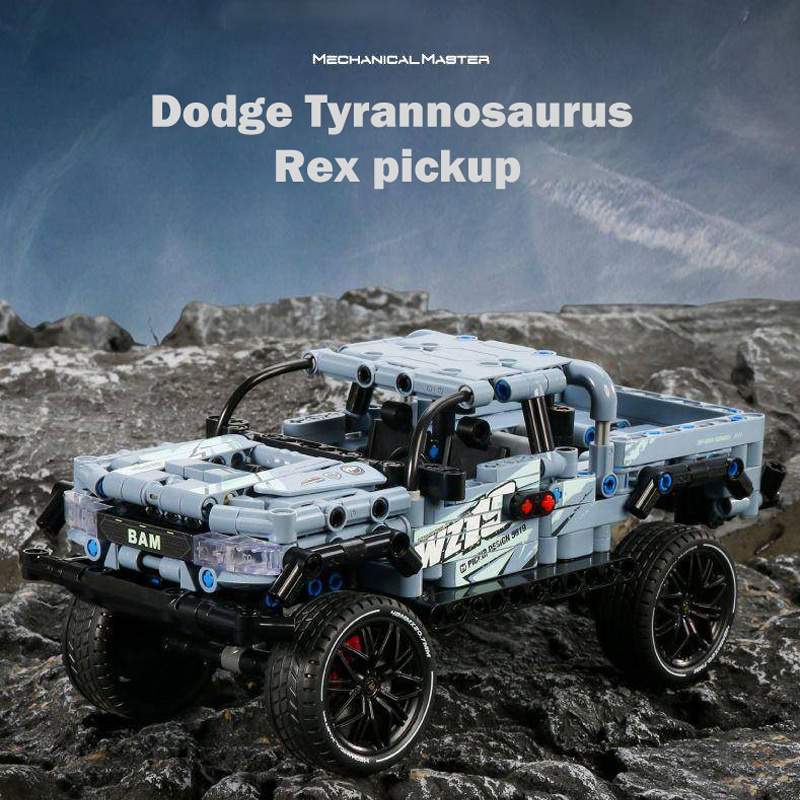 IM.Master 5819 Jekyll and Hyde: Dodge T-rex pickup, Boomerang Technic