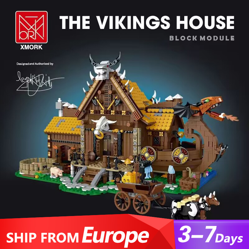 [Pre-sale] XMORK 033051 Viking Cottage Modular Buildings Europe Warehouse Express