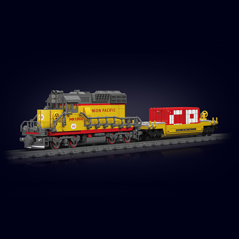 [Pre-sale] [With Motor] Mould King 12027 EMD SD40-2 Diesel Locomotive Technic Europe Warehouse Express
