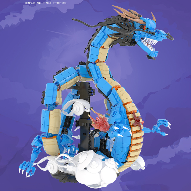 DK 5011 Kaiduo Blue Dragon Movie & Game
