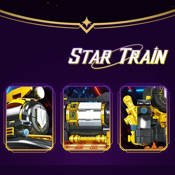 JIESTAR 58113 Star Train Technic