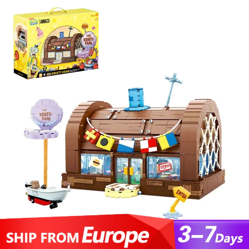 [Pre-sale] [With Original Box] AREA-X AB0027 SpongeBob SquarePants the Krusty Krab Restaurant Movie & Game Europe Warehouse Express