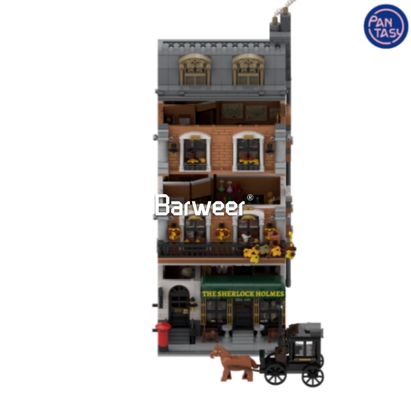 Pantasy 85014 Sherlock Holmes Street View Building Modular Buildings