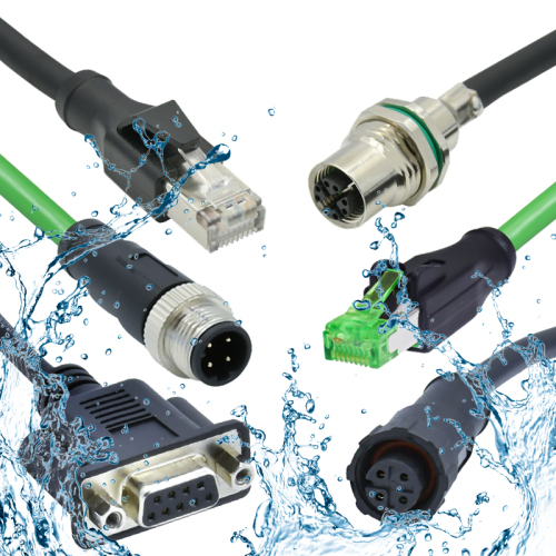 Waterproof m12 connector ip68 m8 m5 m16 m23 3 4 5 8 12 Pin extension cable