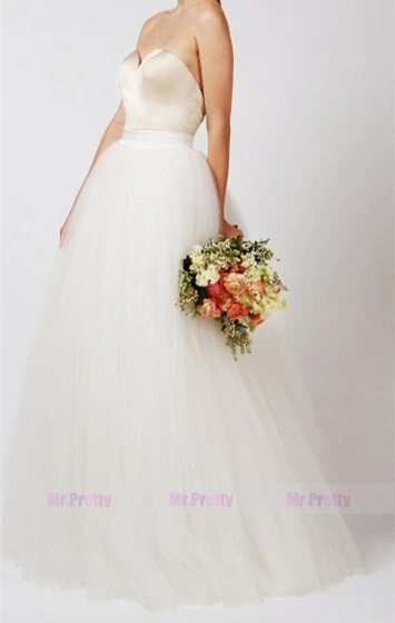 Ivory Long Tulle Skirt Bridal Skirt Bridesmaid Skirt Petticoat