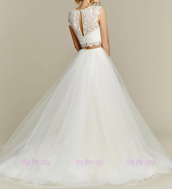 Ivory Tulle Full Legnth Skirt Bridal Skirt