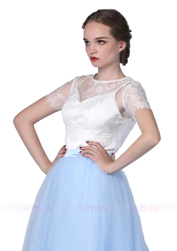Ivory Lace 2 Pieces Wedding Top