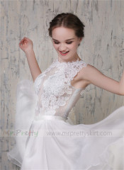 Ivory Lace Tulle Women Wedding Top