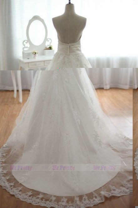 Ivory Lace Tulle Bridal Wedding Skirt Party Skirt