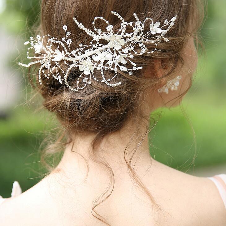 Ivory Beads Bridal Hairband Bridal Headband