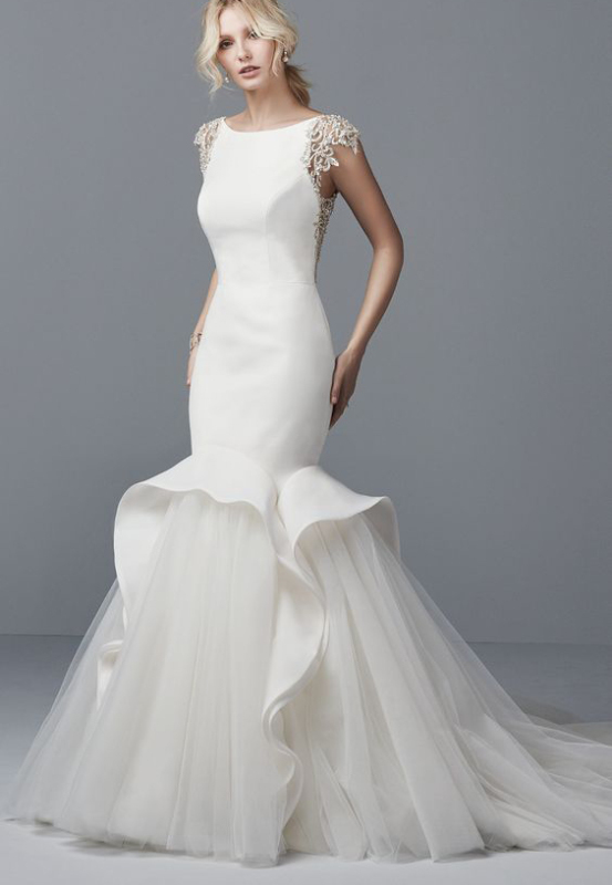 Ivory Mermaid Wedding Dress