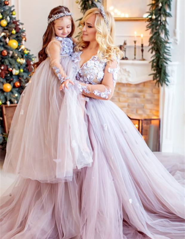 Light Purple Maternity Skirt Prom Dress