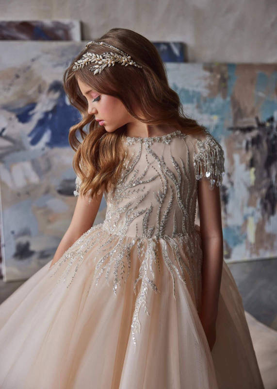 Luxury Lace Flower Girl Dress Girls Pageant Dress