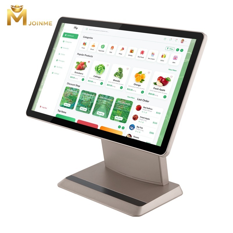Super Slim Aluminum Alloy Single Touch POS Terminal