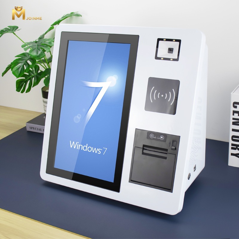 15.6inch All in one smart payment pos all in one android pos system with printer Touch Screen Kiosk Self Pay Machine Barcode Scanner for restaurant