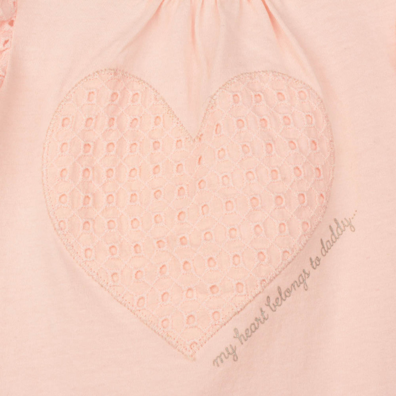 JULLA EMBRODERIE HEART TEE