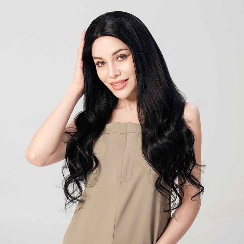 Hot Sale Dark Hair Raw Virgin Human Hair HD Lace Wig