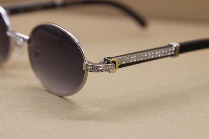 NEW Diamond 7550178 Buffalo horn Original Sunglasses  luxury brand Unisex Sunglasses