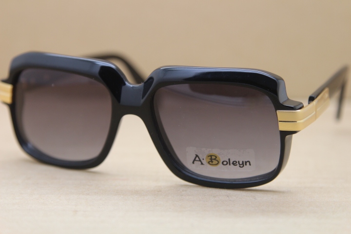 Hot mens sunglasses brand designer with logo and box brand designer 607 plack Glassers