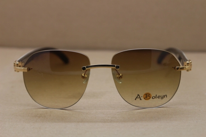 Hot inside of the arms are all black and outside of the arms of they are all white Rimless T8300829 Sunglasses