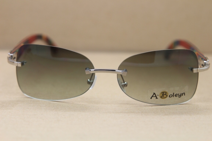 Decor Wood frame men luxury brand T8100864 Sunglasses gold wood glasses frames