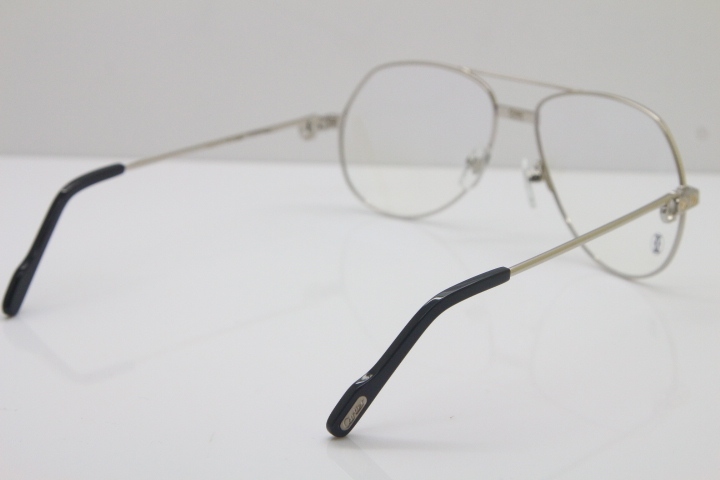 Cartier Metal  Material Unisex 1324912 Cartier CT Optical Wholesale Glasses Circular Eyeglasses