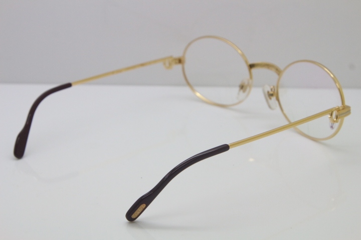 Cartier 1186111 Eyeglasses  Full frame Metal optical Gold