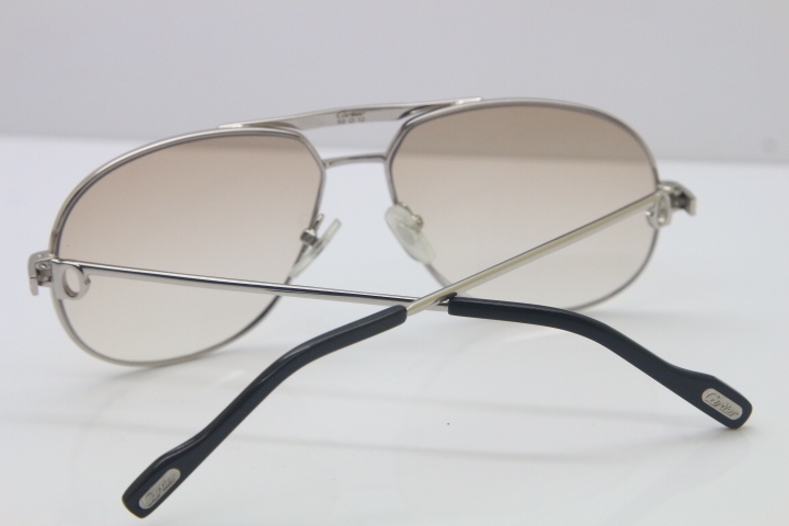 Cartier 1038366 Sunglasses Gold Brown Lens