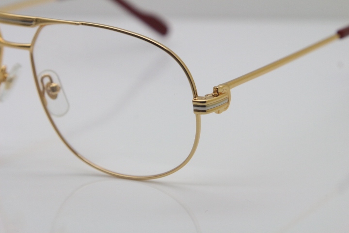 Cartier 1038366 Full frame Metal Glasses in Gold Optical
