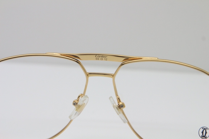 Cartier 1038366 Full frame Metal Glasses in Gold Optical