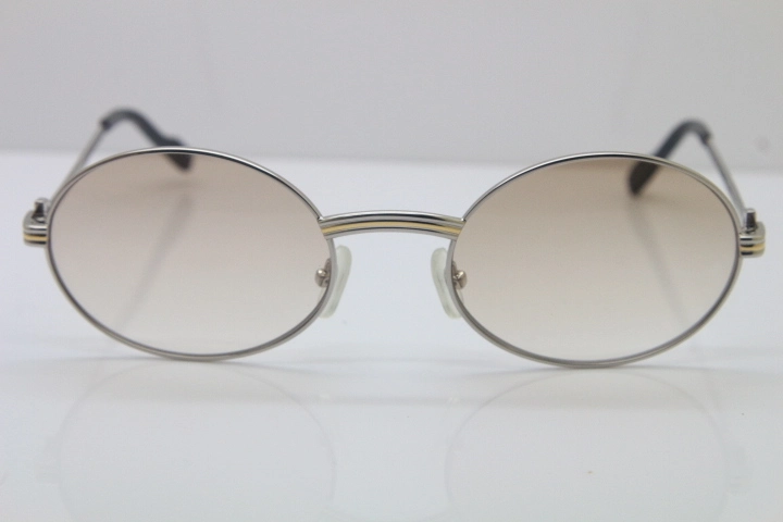 Wholesale Cartier CT 1188008 Sunglasses in Gold Brown Lens