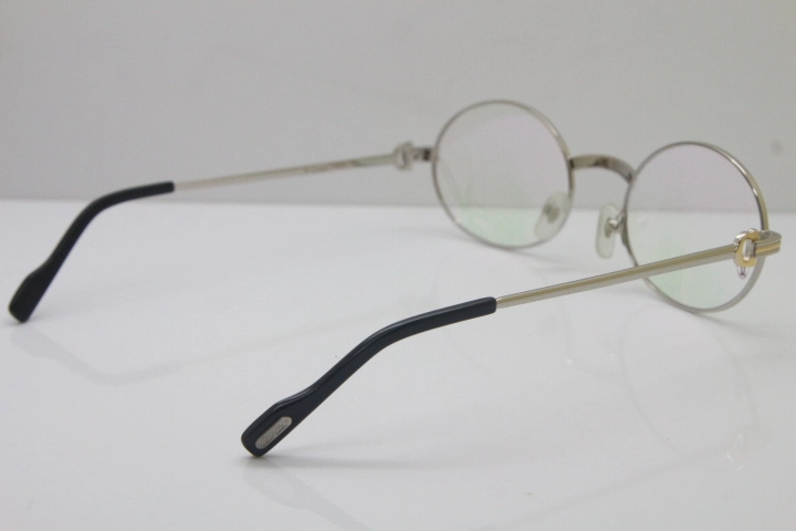 Cartier Wholesale Metal  Material Unisex  Optical CT1188008 Glasses Circular Eyeglasses