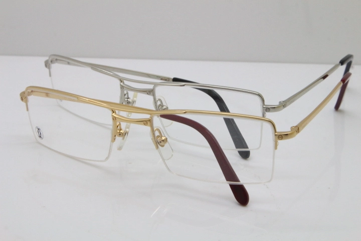 Cartier 4240647 Eyeglasses in Silver Hot