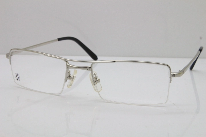 Cartier 4240647 Eyeglasses in Silver Hot