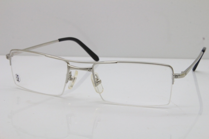 Cartier 4240647 Eyeglasses in Silver Hot