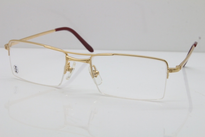 Cartier 4240647 Eyeglasses in Gold Hot