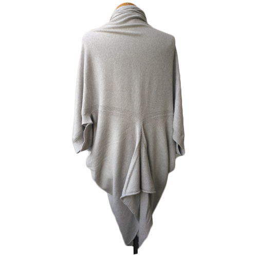 Luxury Casual Cashmere Knitted Poncho Women's Soft Casual Outwear Cardigan Sweaters