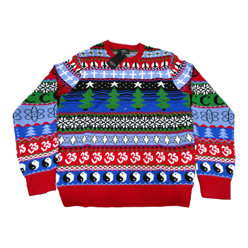 Customized Lovely Knitted Santa Tree Ugly Christmas Jumper