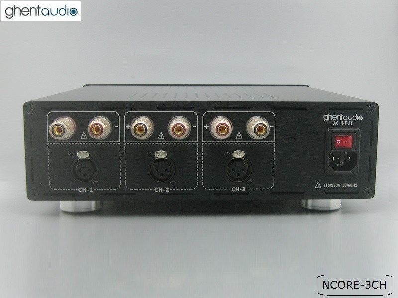 (D315b-T1) DIY 3CH Case-kit for Hypex 3 x NC400