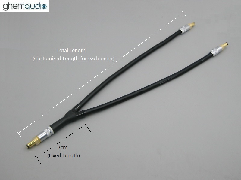 DC-4S6Y --- Canare 4S6 Star Quad DC Y-cable