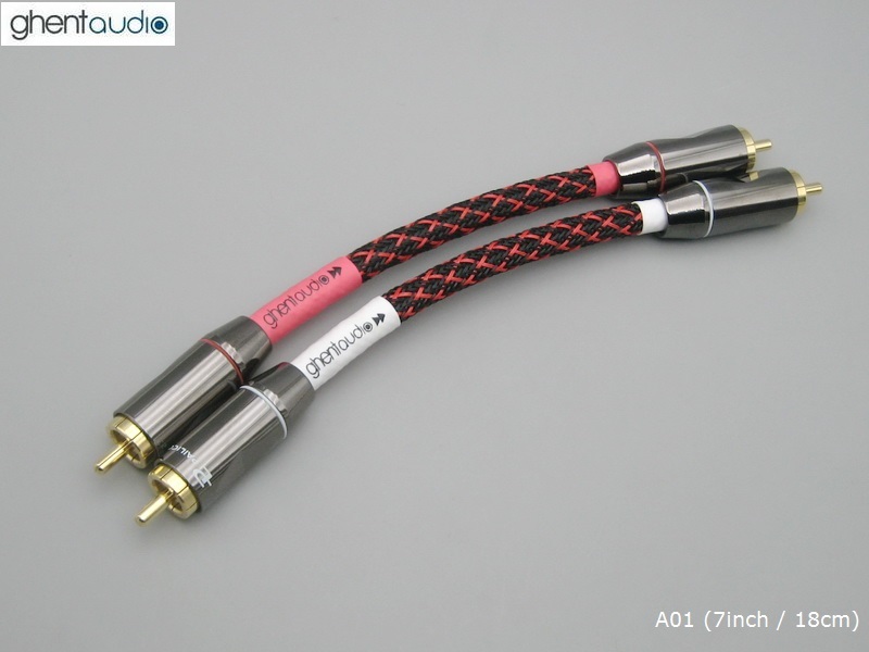 A01 --- Canare L-4E6S RCA (Male to Male) Cables (Pair)