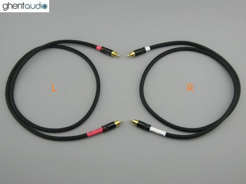 A09 --- Canare L-4E6S RCA (Male to Male) Cables (Pair)