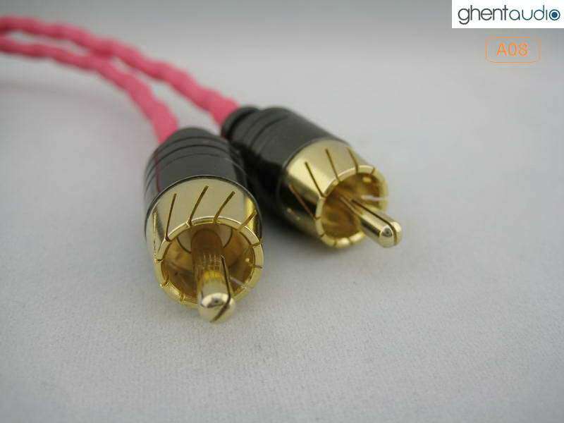 A08 --- Canare L-4E6S RCA(Male to 2 x Male) Y-Cable