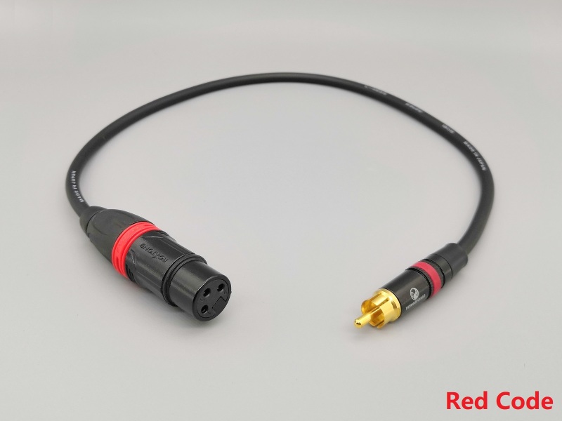 A16 --- Canare L-4E6S RCA(M) to XLR(Female) Cable