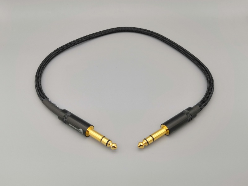 D12 --- 3.5mm(1/8") Mono TS(M to M) Choseal 4N-OFC Cable