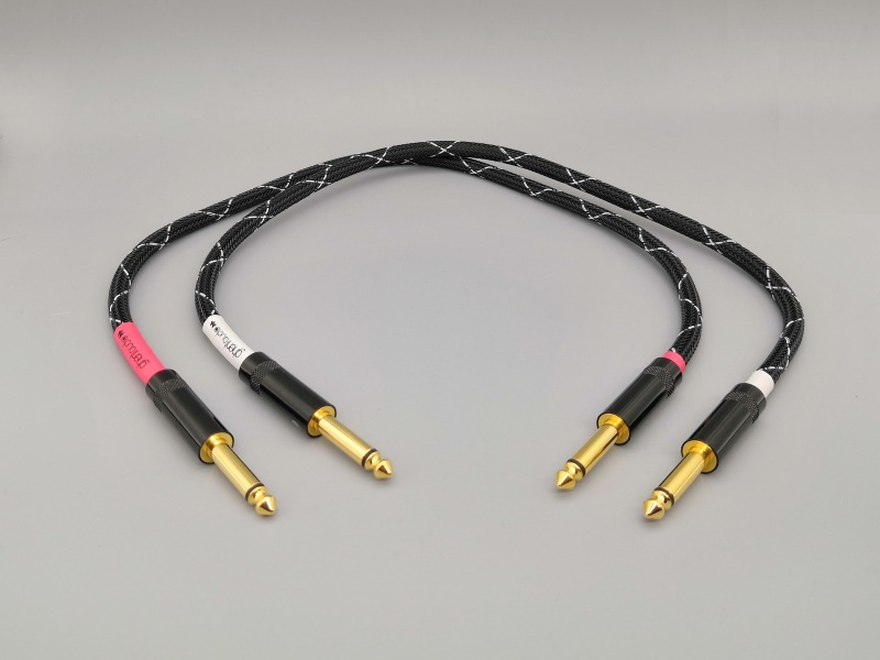 D06 --- 6.35mm(1/4") Stereo TRS(M to M) Choseal 4N-OFC Cable